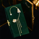 Brinco Butterfly - Belíssimo Brinco De Zircônias No Estilo Borboletas